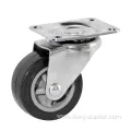 Light-Duty Top Plate Swival PU Chair Wheel